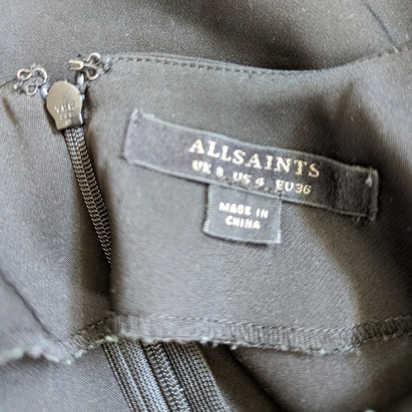 All saints cara dress mini lbd 4 - Picture 9 of 14